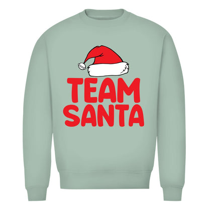 Herren Bio Sweatshirt "Team Santa" - Grafikmagie