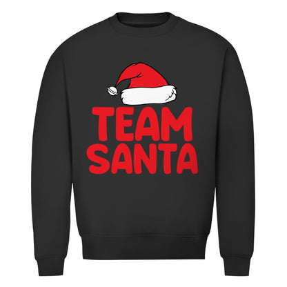 Herren Bio Sweatshirt "Team Santa" - Grafikmagie