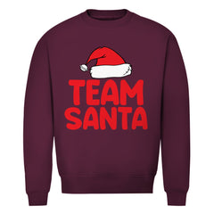 Herren Bio Sweatshirt "Team Santa" - Grafikmagie