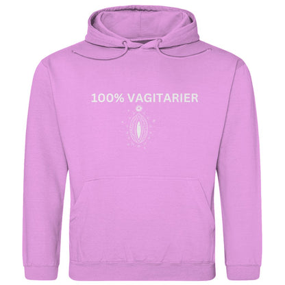 Herren Hoodie "100% Vagitarier" - Grafikmagie