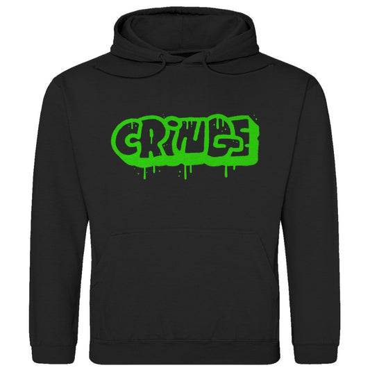 Herren Hoodie "cringe grün" - Grafikmagie