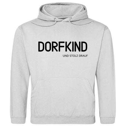 Herren Hoodie "Dorfkind und stolz drauf" - Grafikmagie