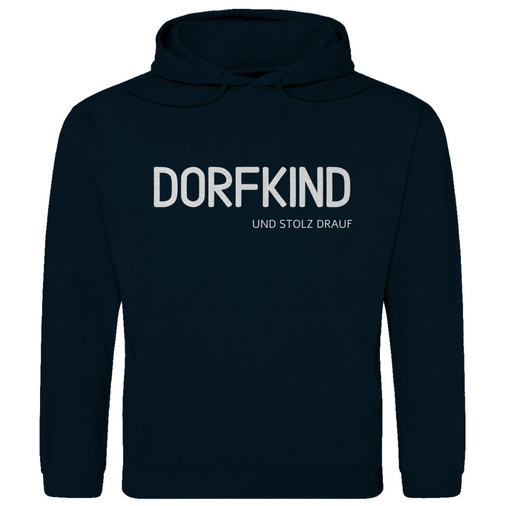 Herren Hoodie "Dorfkind und stolz drauf" - Grafikmagie