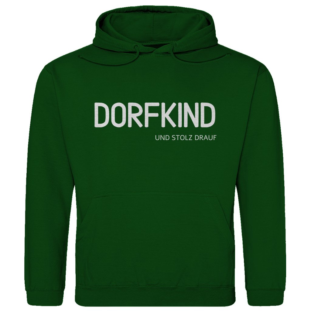 Herren Hoodie "Dorfkind und stolz drauf" - Grafikmagie