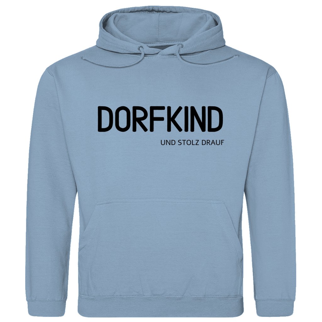 Herren Hoodie "Dorfkind und stolz drauf" - Grafikmagie