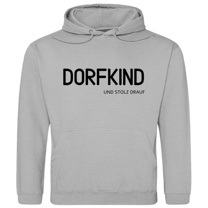 Herren Hoodie "Dorfkind und stolz drauf" - Grafikmagie