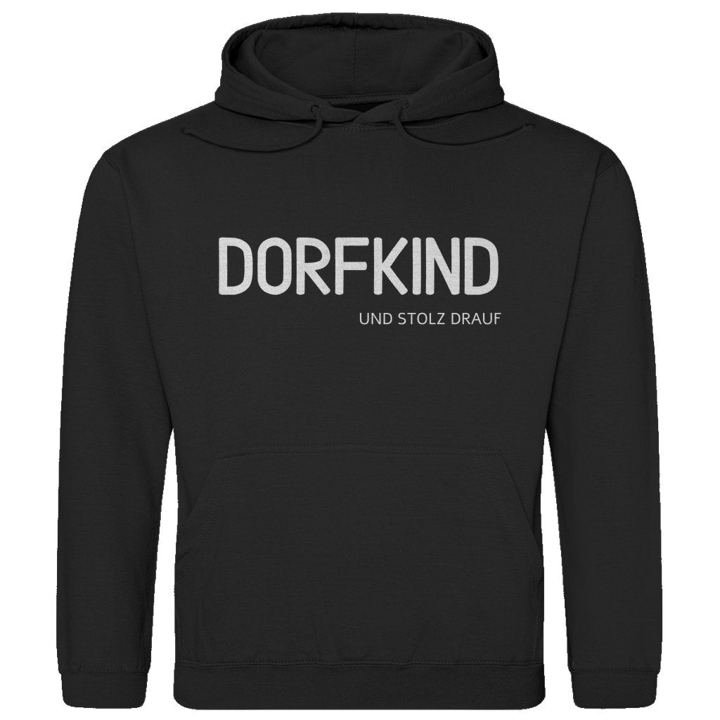 Herren Hoodie "Dorfkind und stolz drauf" - Grafikmagie