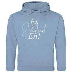 Herren Hoodie "Es Eskaliert Eh" - Grafikmagie