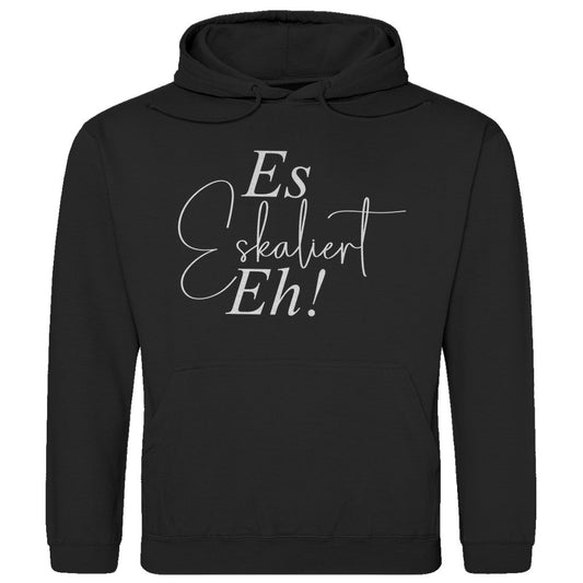 Herren Hoodie "Es Eskaliert Eh" - Grafikmagie