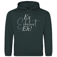 Herren Hoodie "Es Eskaliert Eh" - Grafikmagie
