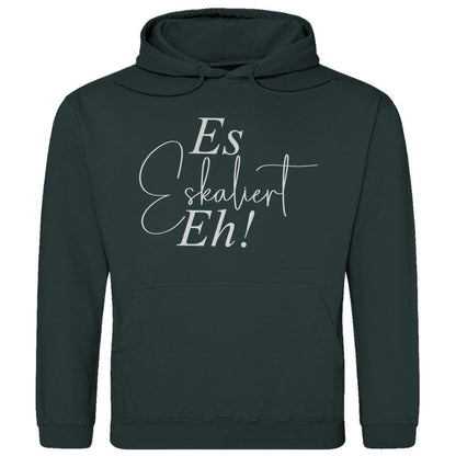 Herren Hoodie "Es Eskaliert Eh" - Grafikmagie
