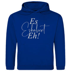 Herren Hoodie "Es Eskaliert Eh" - Grafikmagie