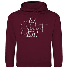 Herren Hoodie "Es Eskaliert Eh" - Grafikmagie