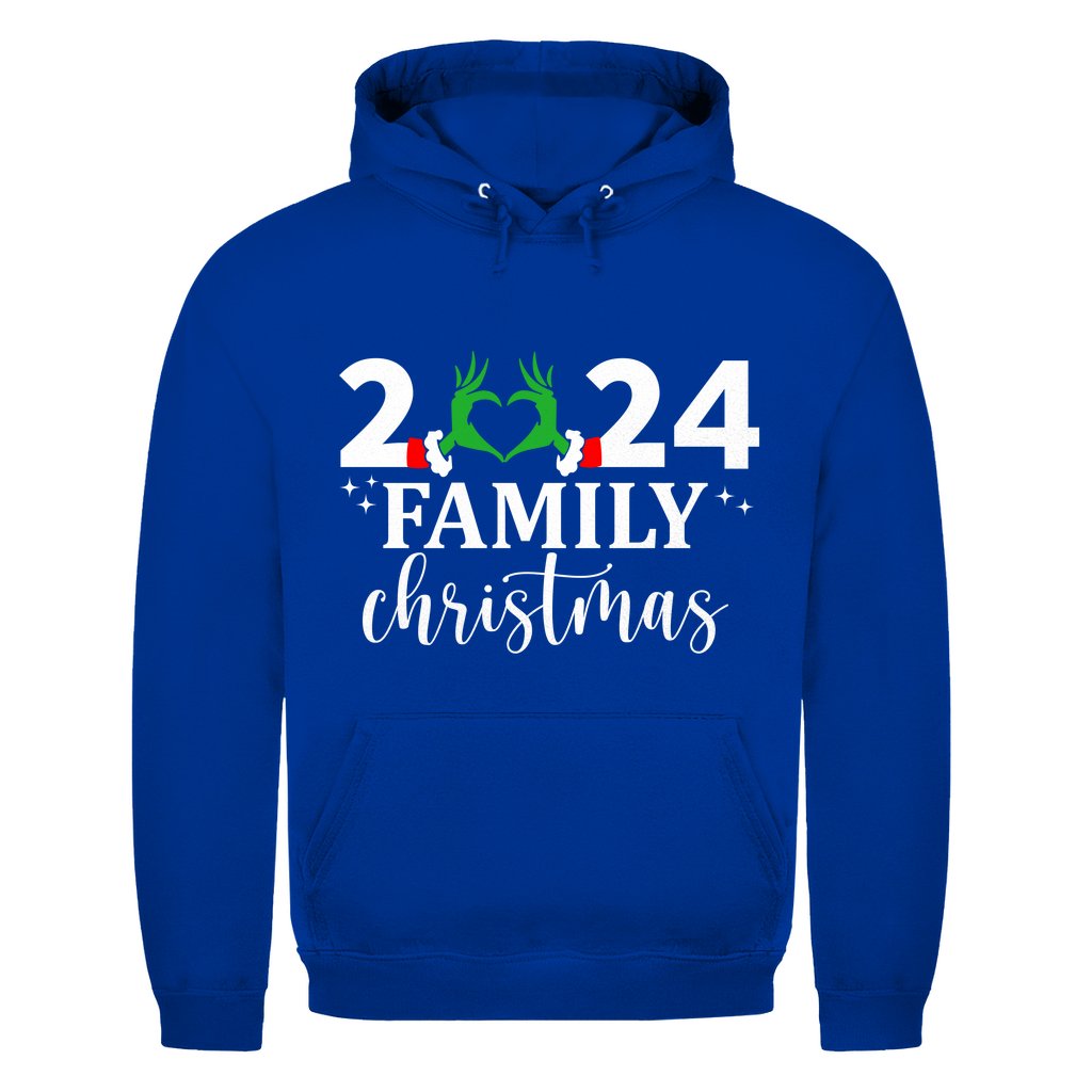 Herren Hoodie "Family Christmas 2024" - Grafikmagie