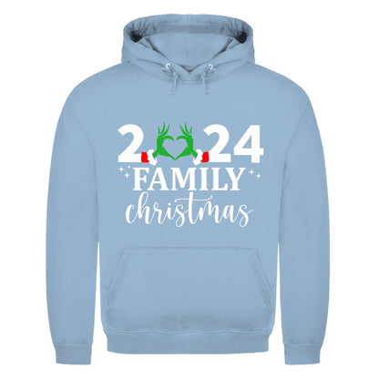 Herren Hoodie "Family Christmas 2024" - Grafikmagie