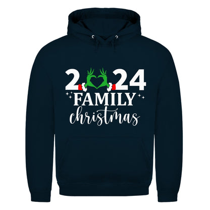 Herren Hoodie "Family Christmas 2024" - Grafikmagie