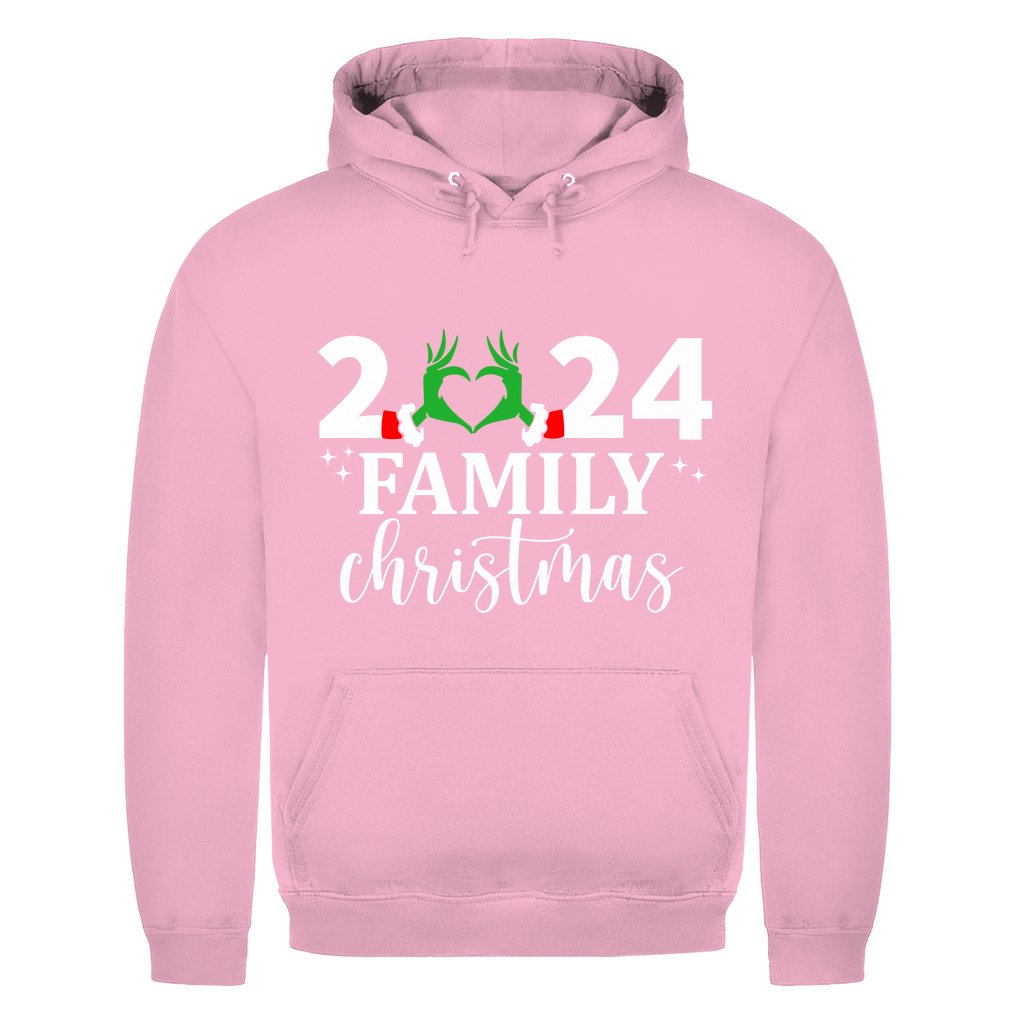 Herren Hoodie "Family Christmas 2024" - Grafikmagie