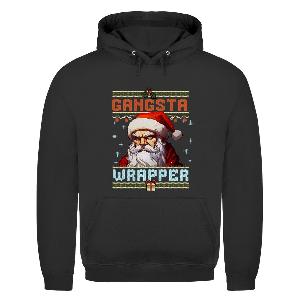 Herren Hoodie "Gangsta wrapper" - Grafikmagie