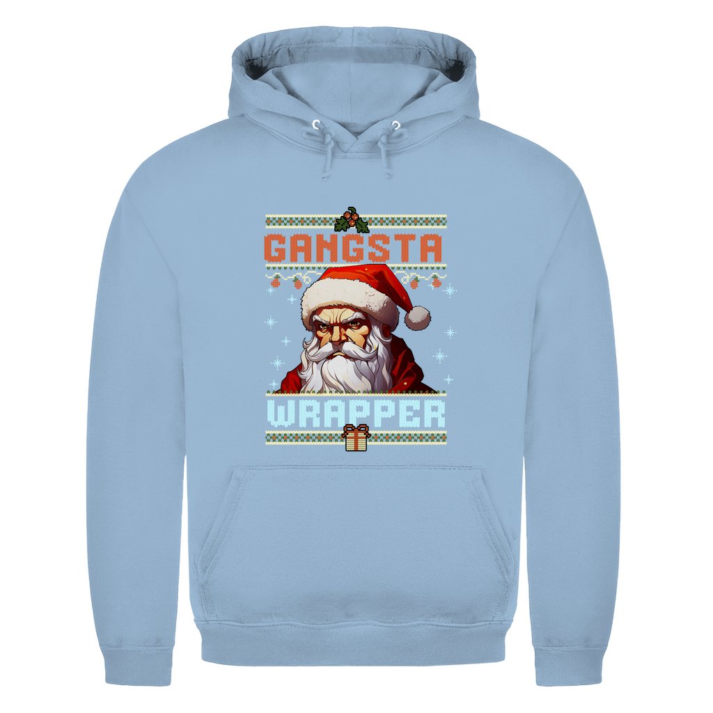 Herren Hoodie "Gangsta wrapper" - Grafikmagie