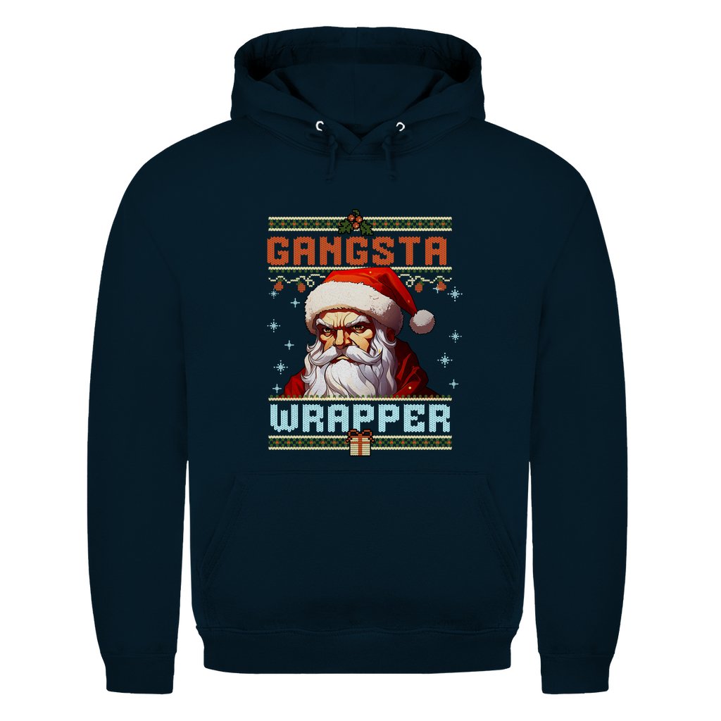 Herren Hoodie "Gangsta wrapper" - Grafikmagie