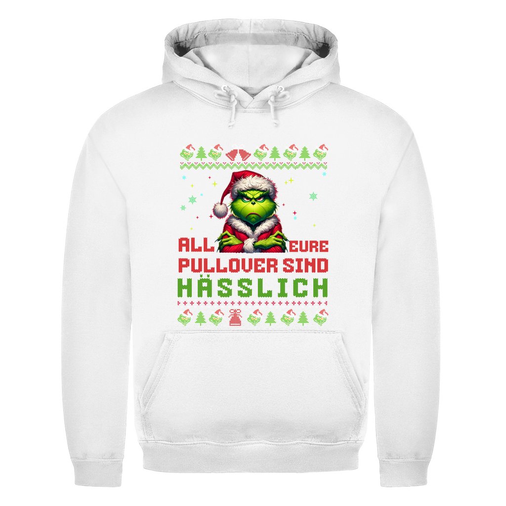 Herren Hoodie "Grinch Weihnachtspullover" - Grafikmagie