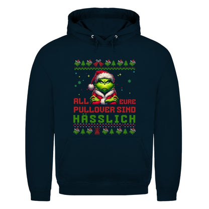 Herren Hoodie "Grinch Weihnachtspullover" - Grafikmagie