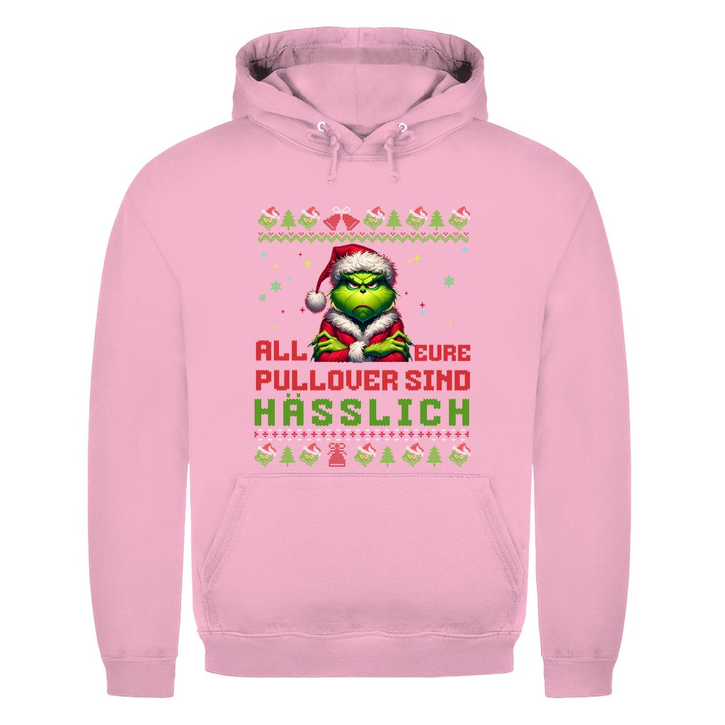 Herren Hoodie "Grinch Weihnachtspullover" - Grafikmagie