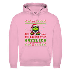Herren Hoodie "Grinch Weihnachtspullover" - Grafikmagie