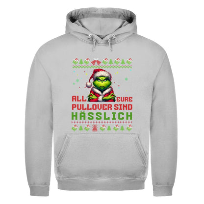 Herren Hoodie "Grinch Weihnachtspullover" - Grafikmagie