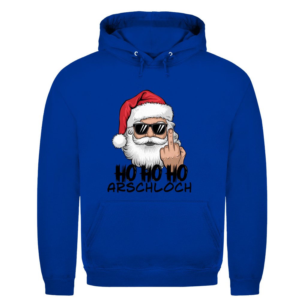 Herren Hoodie "HO HO HO Arschloch" - Grafikmagie