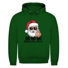 Herren Hoodie "HO HO HO Arschloch" - Grafikmagie