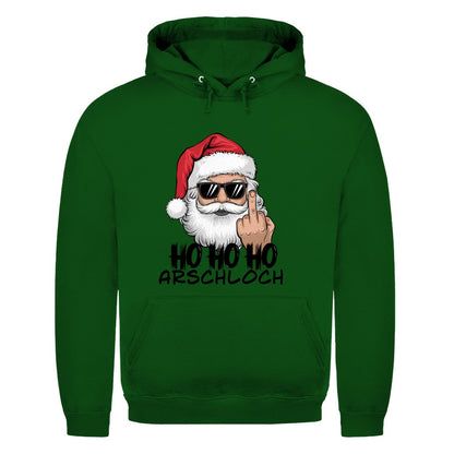 Herren Hoodie "HO HO HO Arschloch" - Grafikmagie