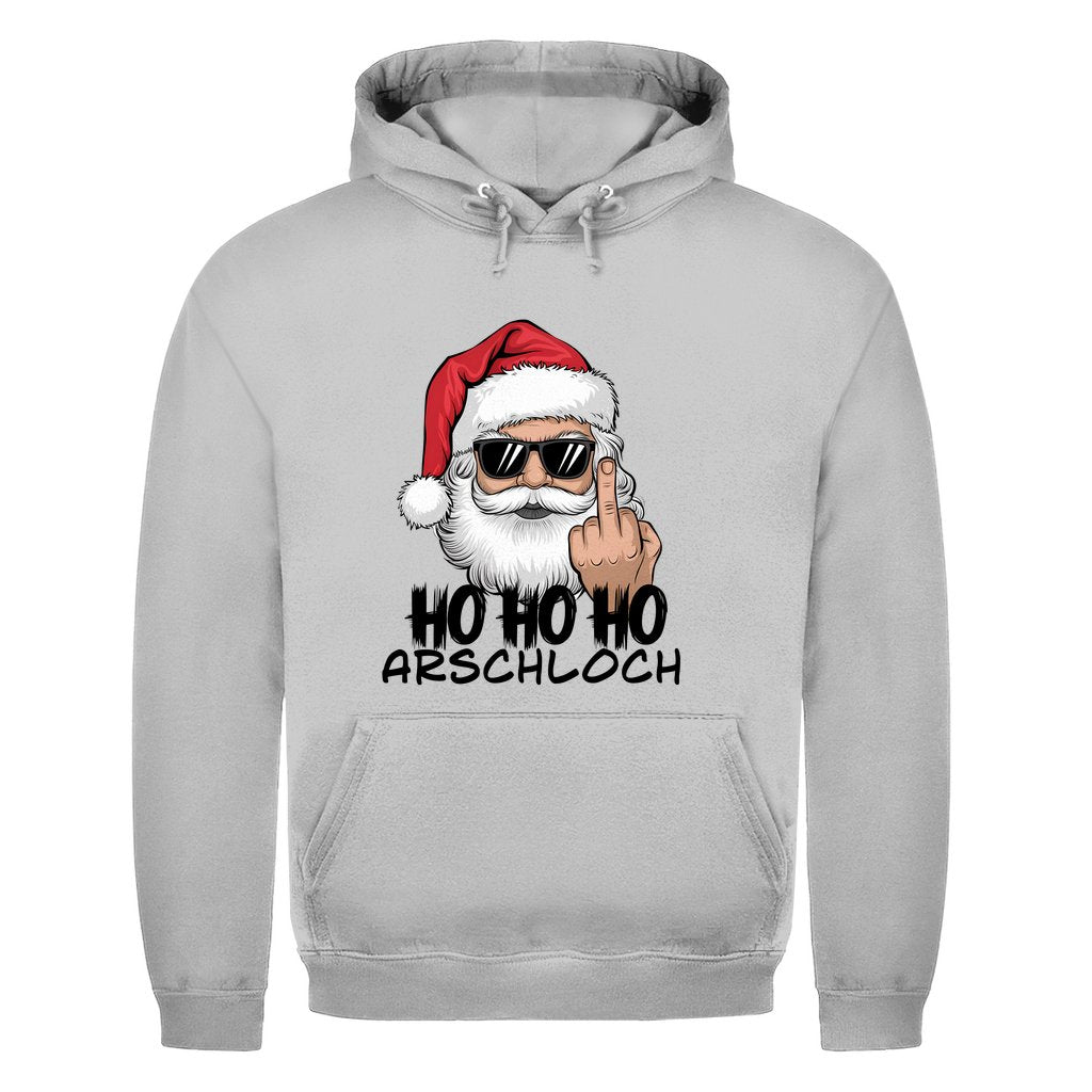 Herren Hoodie "HO HO HO Arschloch" - Grafikmagie