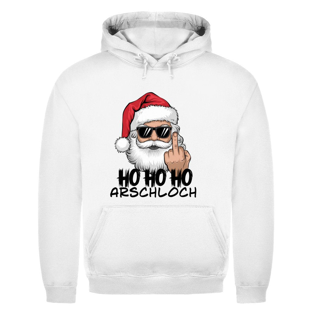 Herren Hoodie "HO HO HO Arschloch" - Grafikmagie