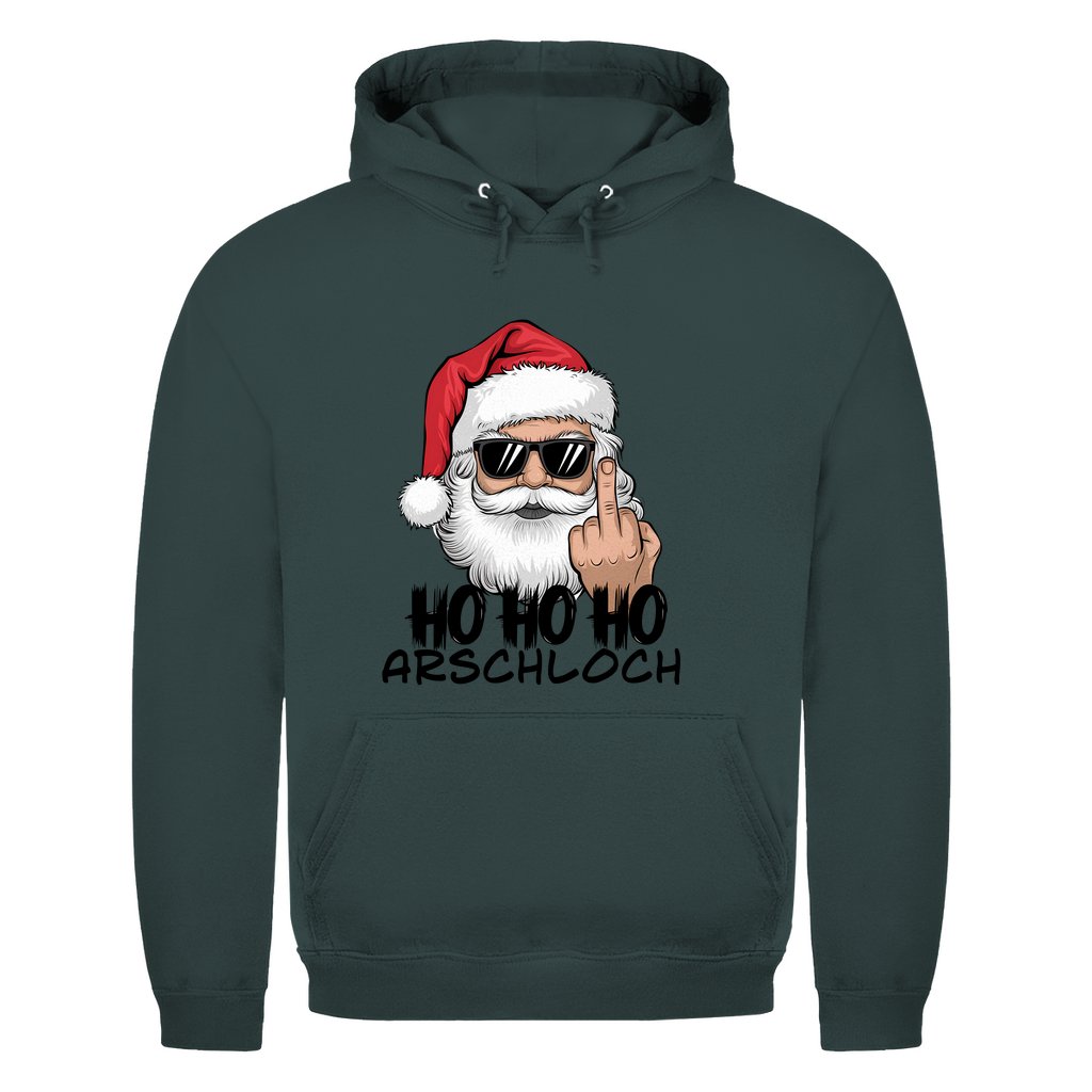 Herren Hoodie "HO HO HO Arschloch" - Grafikmagie