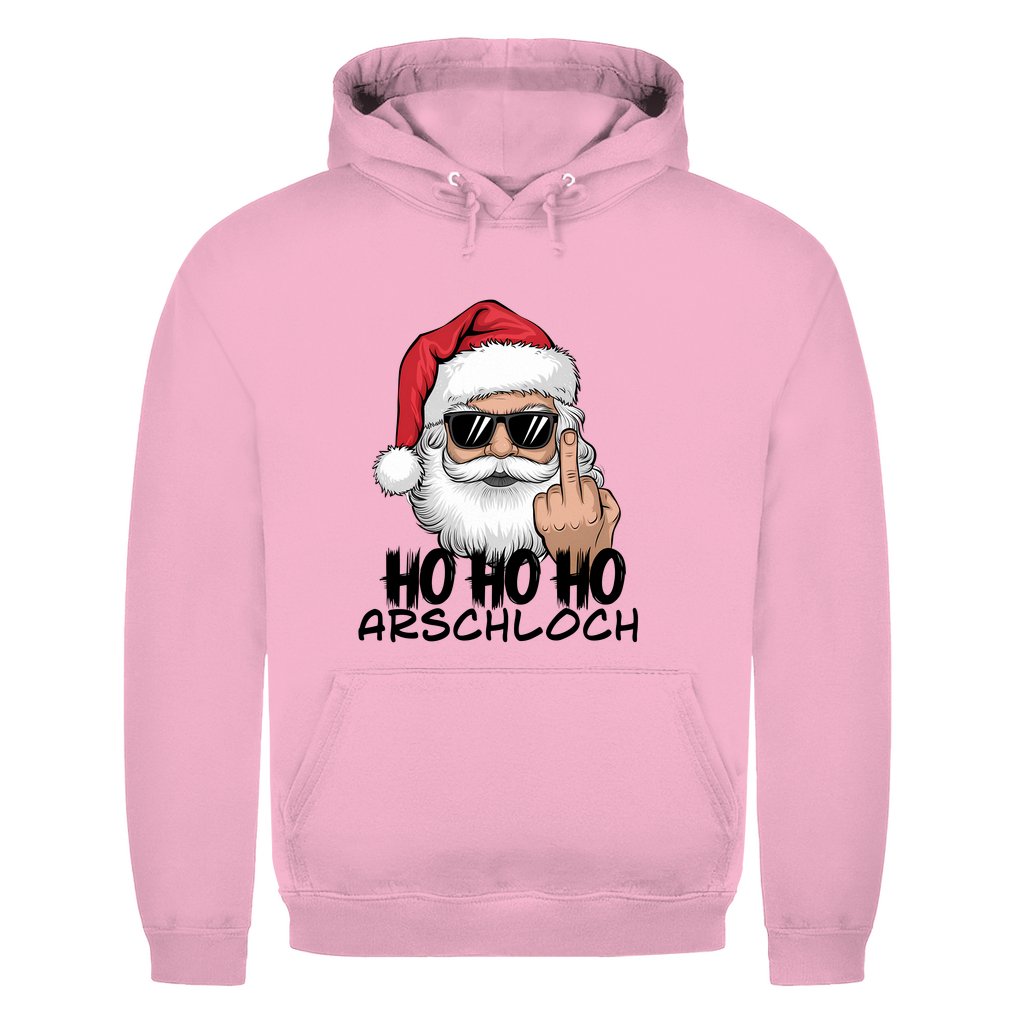 Herren Hoodie "HO HO HO Arschloch" - Grafikmagie
