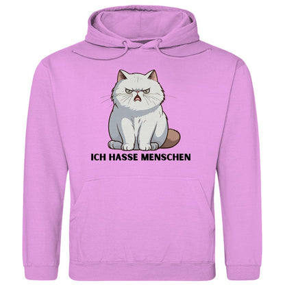 Herren Hoodie "Ich hasse Menschen." - Grafikmagie