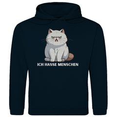 Herren Hoodie "Ich hasse Menschen." - Grafikmagie