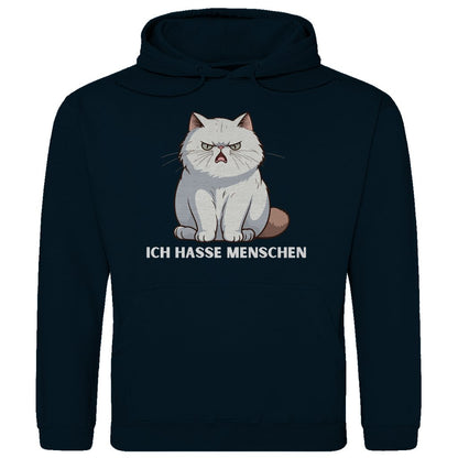 Herren Hoodie "Ich hasse Menschen." - Grafikmagie
