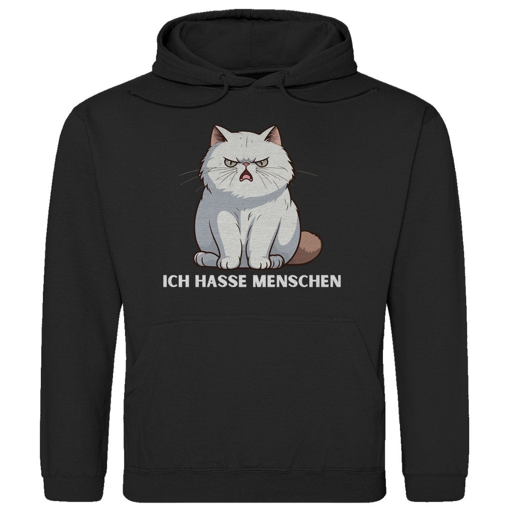 Herren Hoodie "Ich hasse Menschen." - Grafikmagie