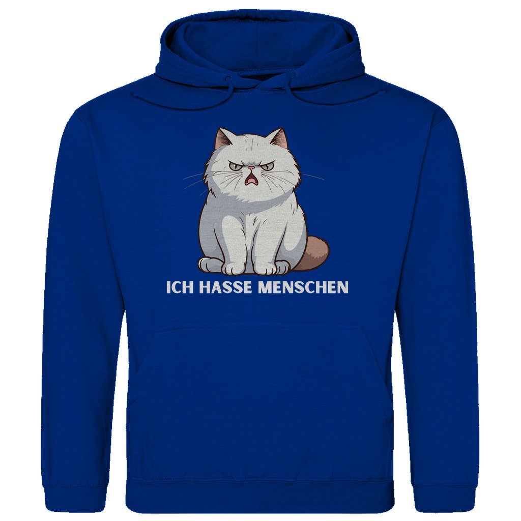 Herren Hoodie "Ich hasse Menschen." - Grafikmagie