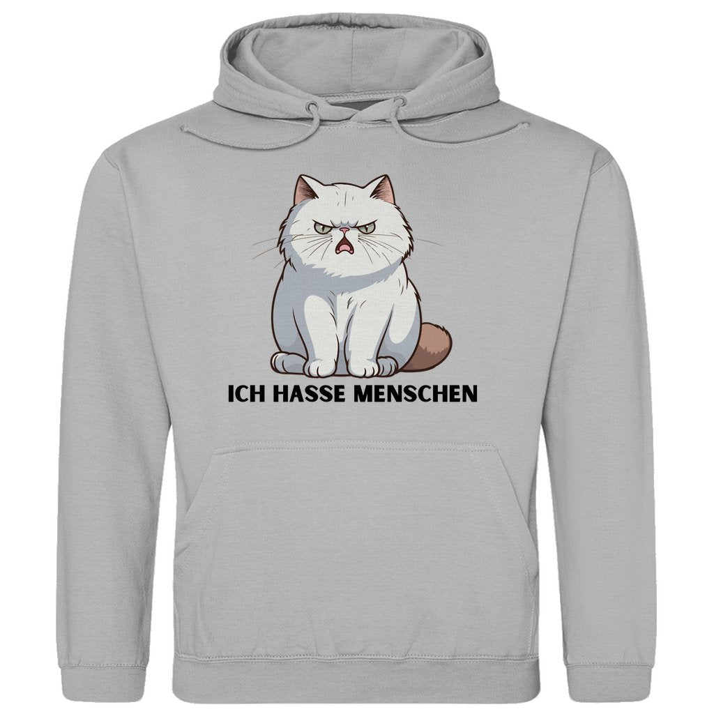 Herren Hoodie "Ich hasse Menschen." - Grafikmagie