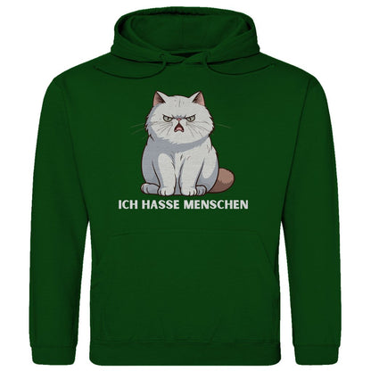 Herren Hoodie "Ich hasse Menschen." - Grafikmagie