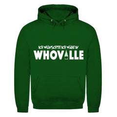 Herren Hoodie "Ich wünschte ich wäre in Whoville" - Grafikmagie