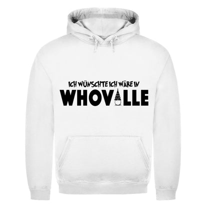 Herren Hoodie "Ich wünschte ich wäre in Whoville" - Grafikmagie