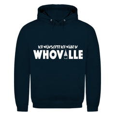 Herren Hoodie "Ich wünschte ich wäre in Whoville" - Grafikmagie