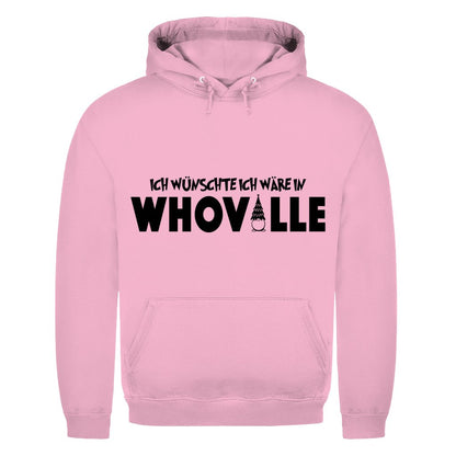 Herren Hoodie "Ich wünschte ich wäre in Whoville" - Grafikmagie