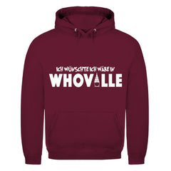 Herren Hoodie "Ich wünschte ich wäre in Whoville" - Grafikmagie