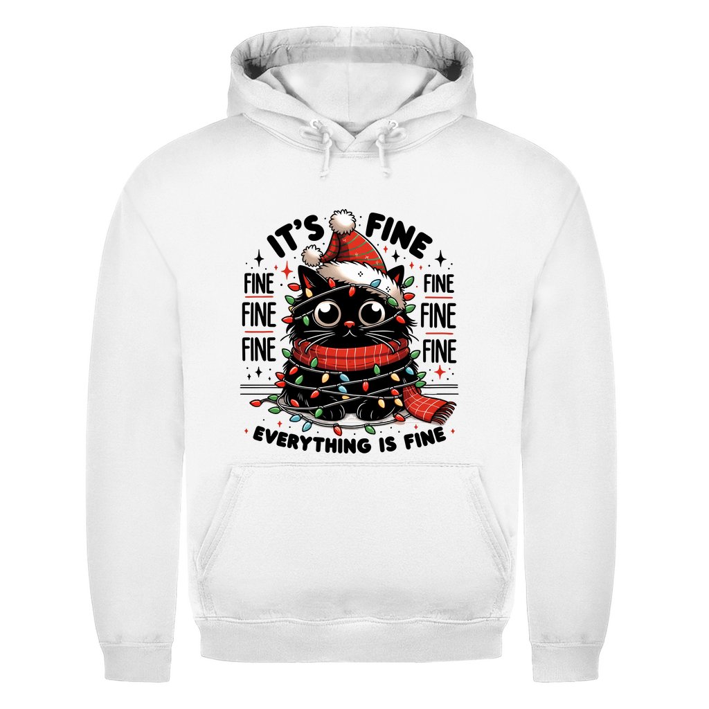 Herren Hoodie "It's Fine..." - Grafikmagie