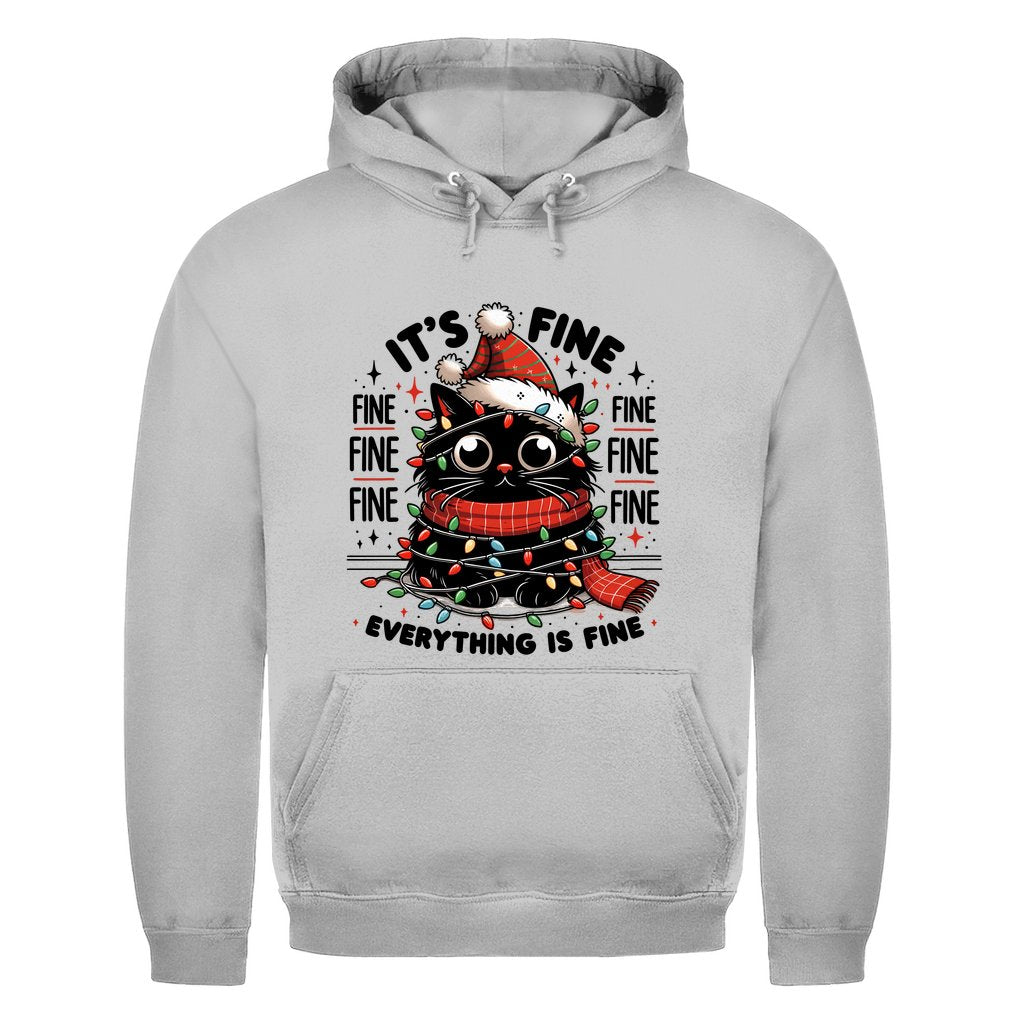 Herren Hoodie "It's Fine..." - Grafikmagie